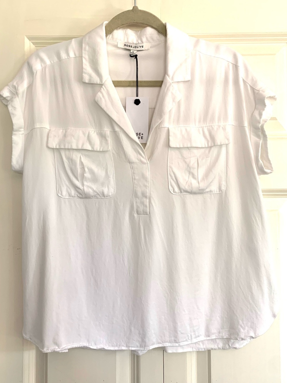 Rose & Olive Rayon Camp Shirt